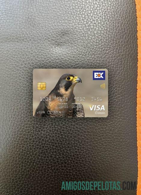 Paquistão The Bank Of Khyber Bank Visa Classic Card Photolook Front modelo